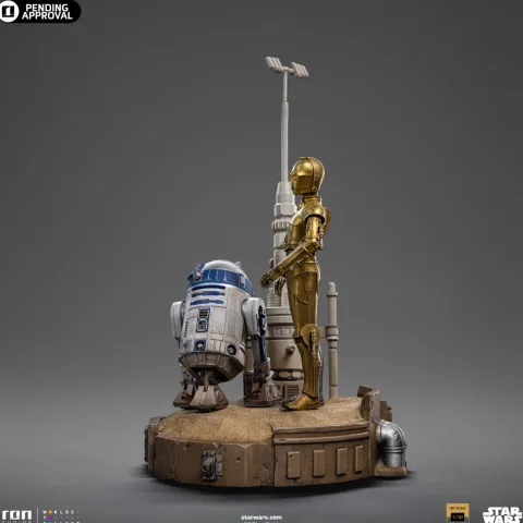Statue C-3PO and R2-D2 - Star Wars - Art Scale 1/10 - Iron Studios
