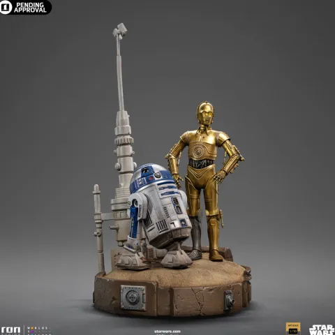 Statue C-3PO and R2-D2 - Star Wars - Art Scale 1/10 - Iron Studios