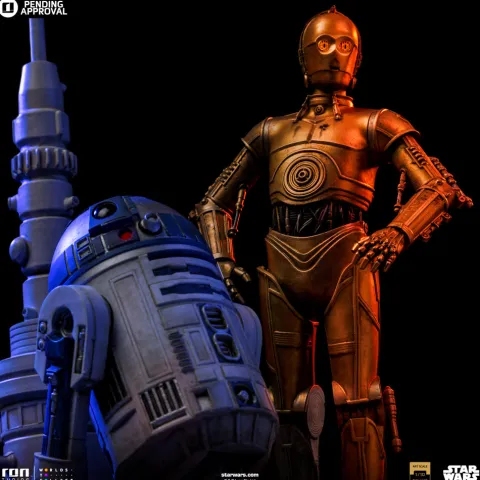 Statue C-3PO and R2-D2 - Star Wars - Art Scale 1/10 - Iron Studios