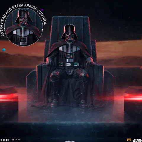 Statue Darth Vader on Throne - Star Wars - Art Scale 1/10 - Iron Studios