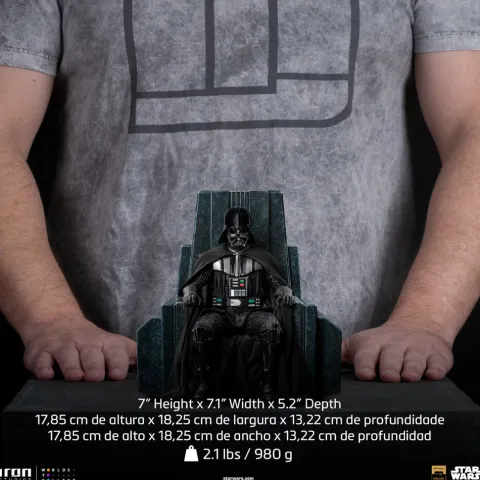 Statue Darth Vader on Throne - Star Wars - Art Scale 1/10 - Iron Studios