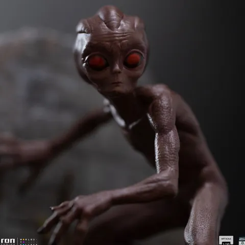 Statue ET Varginha - I Want to Believe - Art Scale 1/10 - Iron Studios