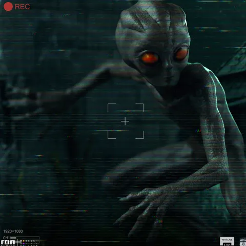 Statue ET Varginha - I Want to Believe - Art Scale 1/10 - Iron Studios