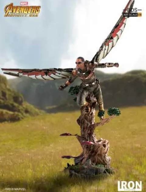 Statue Falcon - Avengers: Infinity War - Bds Art Scale 1/10 - Iron Studios