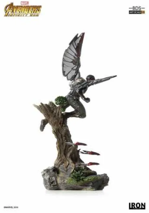 Statue Falcon - Avengers: Infinity War - Bds Art Scale 1/10 - Iron Studios