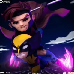 Statue Gambit and Wolverine - X-Men '97 - Minico - Iron Studios