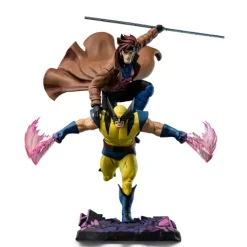 Statue Gambit and Wolverine X-Men '97 Art Scale 1/10 Iron Studios