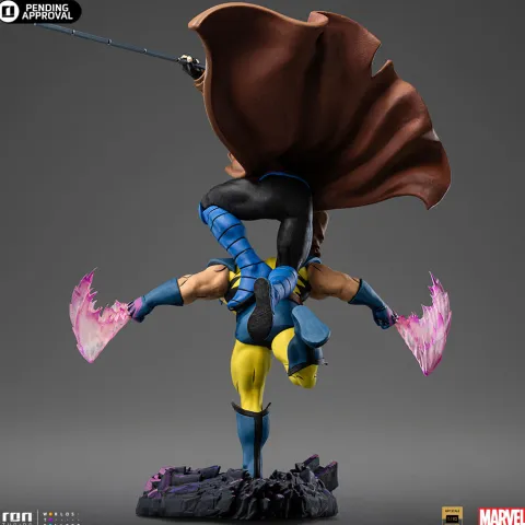 Statue Gambit and Wolverine X-Men '97 Art Scale 1/10 Iron Studios