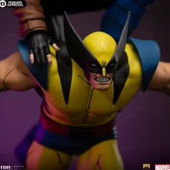 Statue Gambit and Wolverine X-Men '97 Art Scale 1/10 Iron Studios