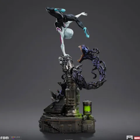 Statue Ghost-Spider - Spider-Man vs Villains Diorama - BDS Art Scale 1/10 - Iron Studios