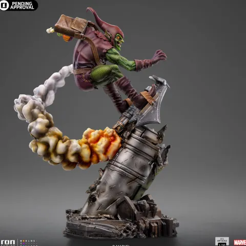 Statue Green Goblin SpiderMan vs Villains Diorama BDS Art Scale 1/10 Iron Studios