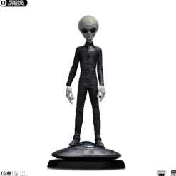 Statue Grey Alien I Want To Believe Art Scale 1/10 Iron Studios