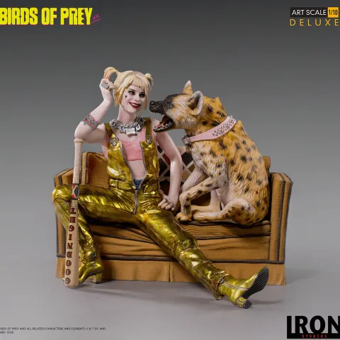 Statue Harley Quinn & Bruce Deluxe - Art Scale 1/10 - Birds of Prey - Iron Studios