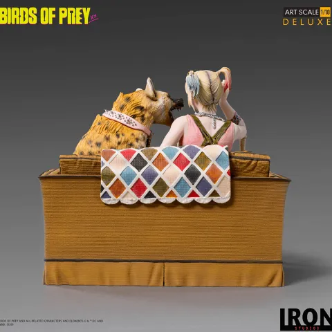 Statue Harley Quinn & Bruce Deluxe - Art Scale 1/10 - Birds of Prey - Iron Studios