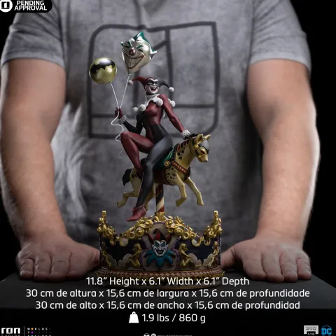 Statue Harley Quinn Unleashed - DC Comics - Art Scale 1/10 - Iron Studios