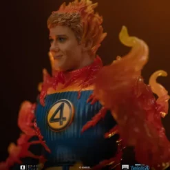 Statue Human Torch (Blue Suit Variant) - Fantastic Four - Art Scale 1/10 - Iron Studios