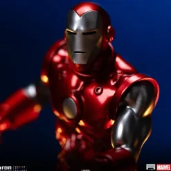 Statue Iron Man Red & Chrome - Marvel Comics - Art Scale 1/10 - Iron Studios