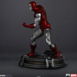 Statue Iron Man Red & Chrome - Marvel Comics - Art Scale 1/10 - Iron Studios