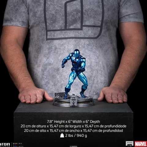 Statue Iron Man Stealth - Marvel Comics - Art Scale 1/10 - Iron Studios