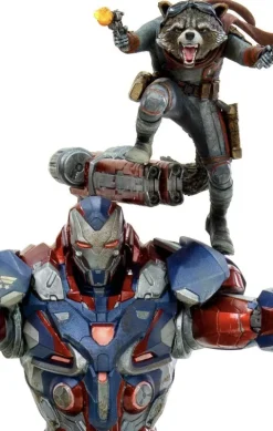 Statue Iron Patriot & Rocket - Avengers: Endgame - Art Scale 1/10 - Iron Studios