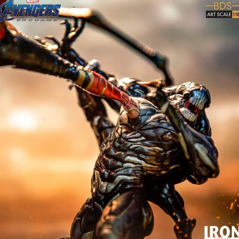 Statue Iron Spider Vs Outrider - Avengers: Endgame - BDS Art Scale - Iron Studios