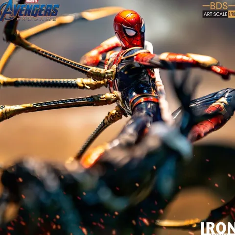 Statue Iron Spider Vs Outrider - Avengers: Endgame - BDS Art Scale - Iron Studios