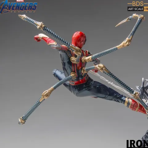 Statue Iron Spider Vs Outrider - Avengers: Endgame - BDS Art Scale - Iron Studios