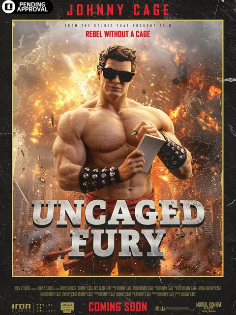 Statue Johnny Cage - Mortal Kombat - Art Scale 1/10 - Iron Studios