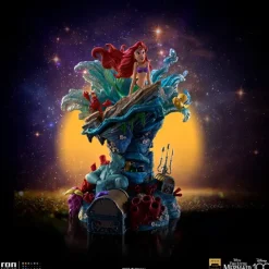 Statue Little Mermaid Deluxe Disney 100th Little Mermaid Art Scale 1/10 Iron Studios
