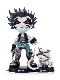 Statue Lobo and Dawg - DC Comics - MiniCo - Iron Studios