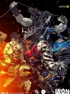 Statue Lobo 1/6 Diorama - By Ivan Reis - DC Comics - Iron Studios