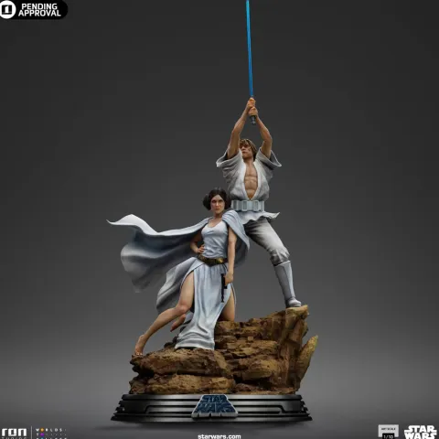 Statue Luke and Leia - Star Wars - Art Scale 1/10 - Iron Studios