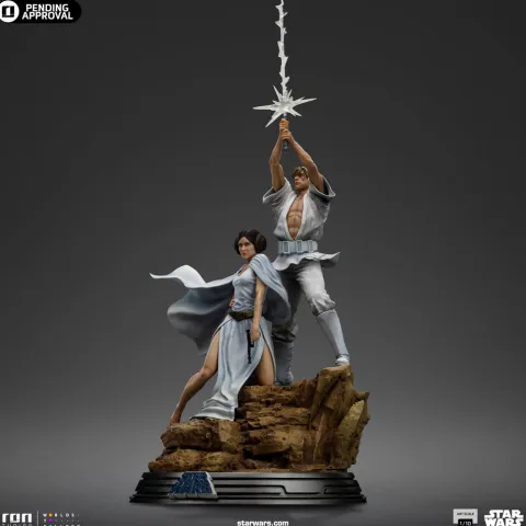 Statue Luke and Leia - Star Wars - Art Scale 1/10 - Iron Studios
