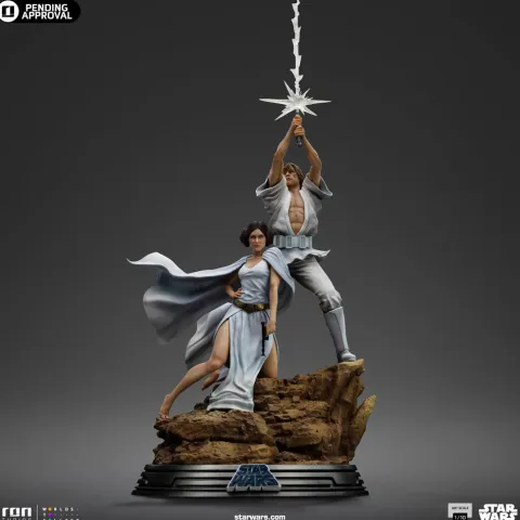 Statue Luke and Leia - Star Wars - Art Scale 1/10 - Iron Studios