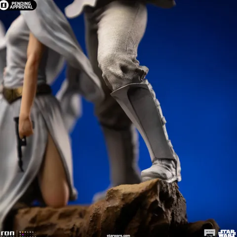 Statue Luke and Leia - Star Wars - Art Scale 1/10 - Iron Studios