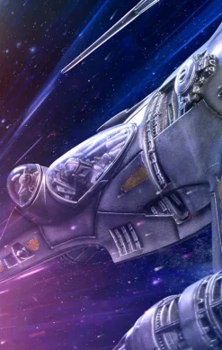 Statue Mando's N-1 Starfighter - Star Wars: The Book of Boba Fett - Demi Art Scale 1/20 - Iron Studios