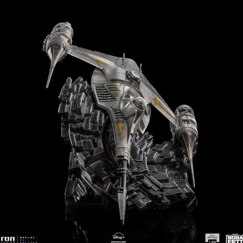 Statue Mando's N-1 Starfighter - Star Wars: The Book of Boba Fett - Demi Art Scale 1/20 - Iron Studios