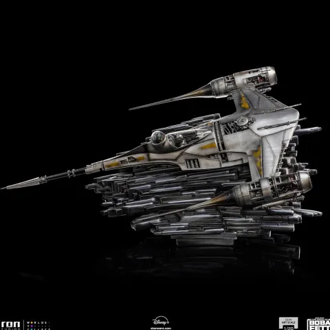 Statue Mando's N-1 Starfighter - Star Wars: The Book of Boba Fett - Demi Art Scale 1/20 - Iron Studios