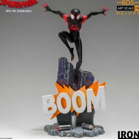 Statue Miles Morales - Spider-Man: Into the Spider-Verse - Bds Art Scale 1/10 - Iron Studios