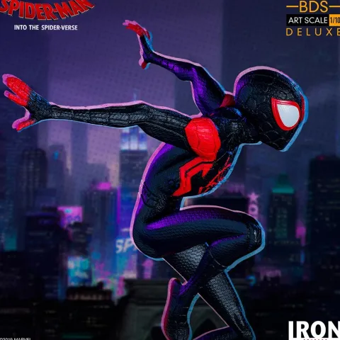 Statue Miles Morales - Spider-Man: Into the Spider-Verse - Bds Art Scale 1/10 - Iron Studios