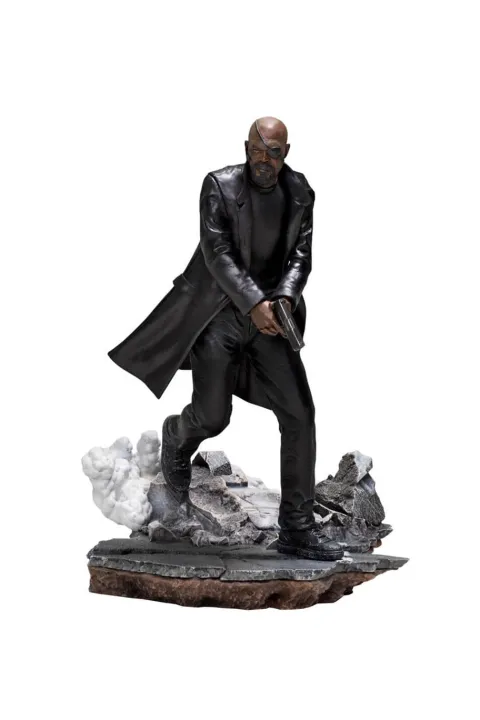 Statue Nick Fury - Spider-Man: Far From Home - Bds Art Scale 1/10 - Iron Studios