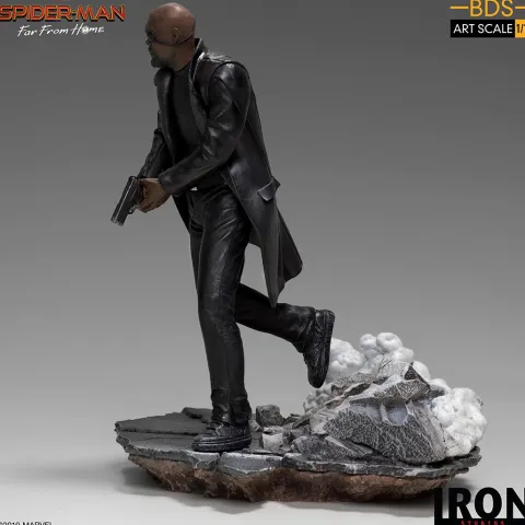 Statue Nick Fury - Spider-Man: Far From Home - Bds Art Scale 1/10 - Iron Studios