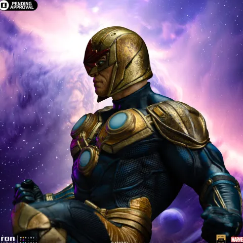 Statue Nova Deluxe Infinity Gauntlet Diorama BDS Art Scale 1/10 Iron Studios