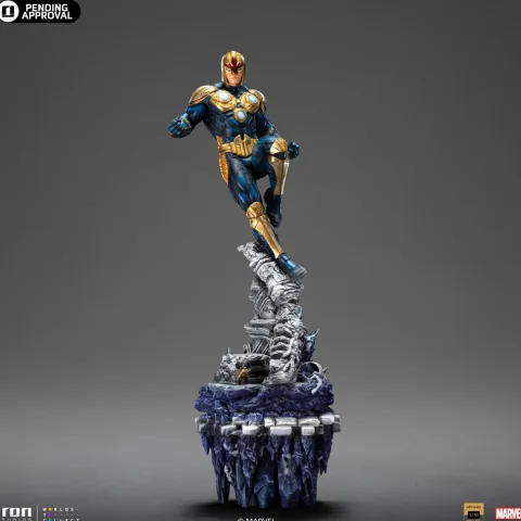 Statue Nova Deluxe Infinity Gauntlet Diorama BDS Art Scale 1/10 Iron Studios