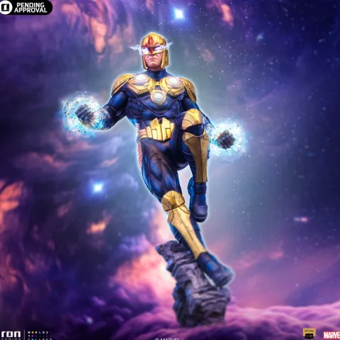 Statue Nova Deluxe Infinity Gauntlet Diorama BDS Art Scale 1/10 Iron Studios