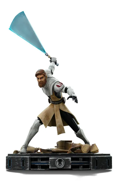 Statue Obi-Wan Kenobi – Star Wars: Clone Wars - Art Scale 1/10 - Iron Studios