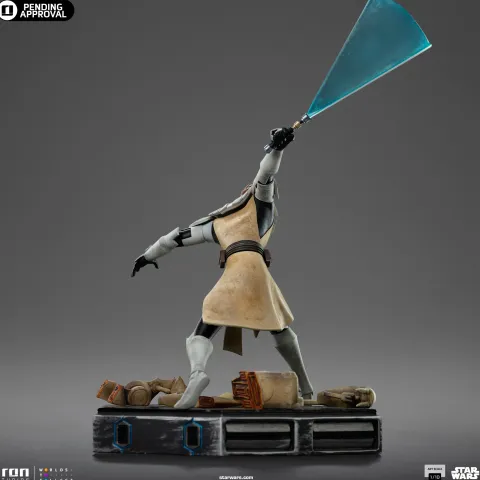 Statue Obi-Wan Kenobi – Star Wars: Clone Wars - Art Scale 1/10 - Iron Studios