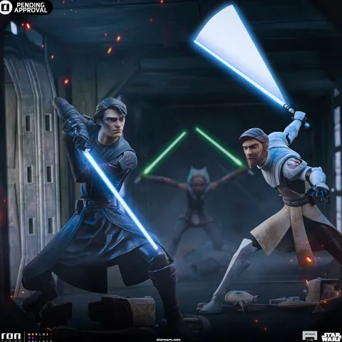 Statue Obi-Wan Kenobi – Star Wars: Clone Wars - Art Scale 1/10 - Iron Studios