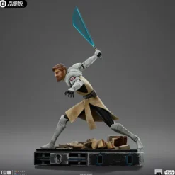 Statue Obi-Wan Kenobi – Star Wars: Clone Wars - Art Scale 1/10 - Iron Studios
