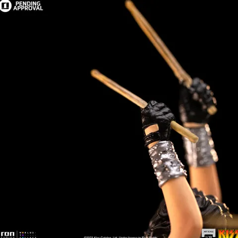 Statue Peter Criss "The Catman" KISS Art Scale 1/10 Iron Studios